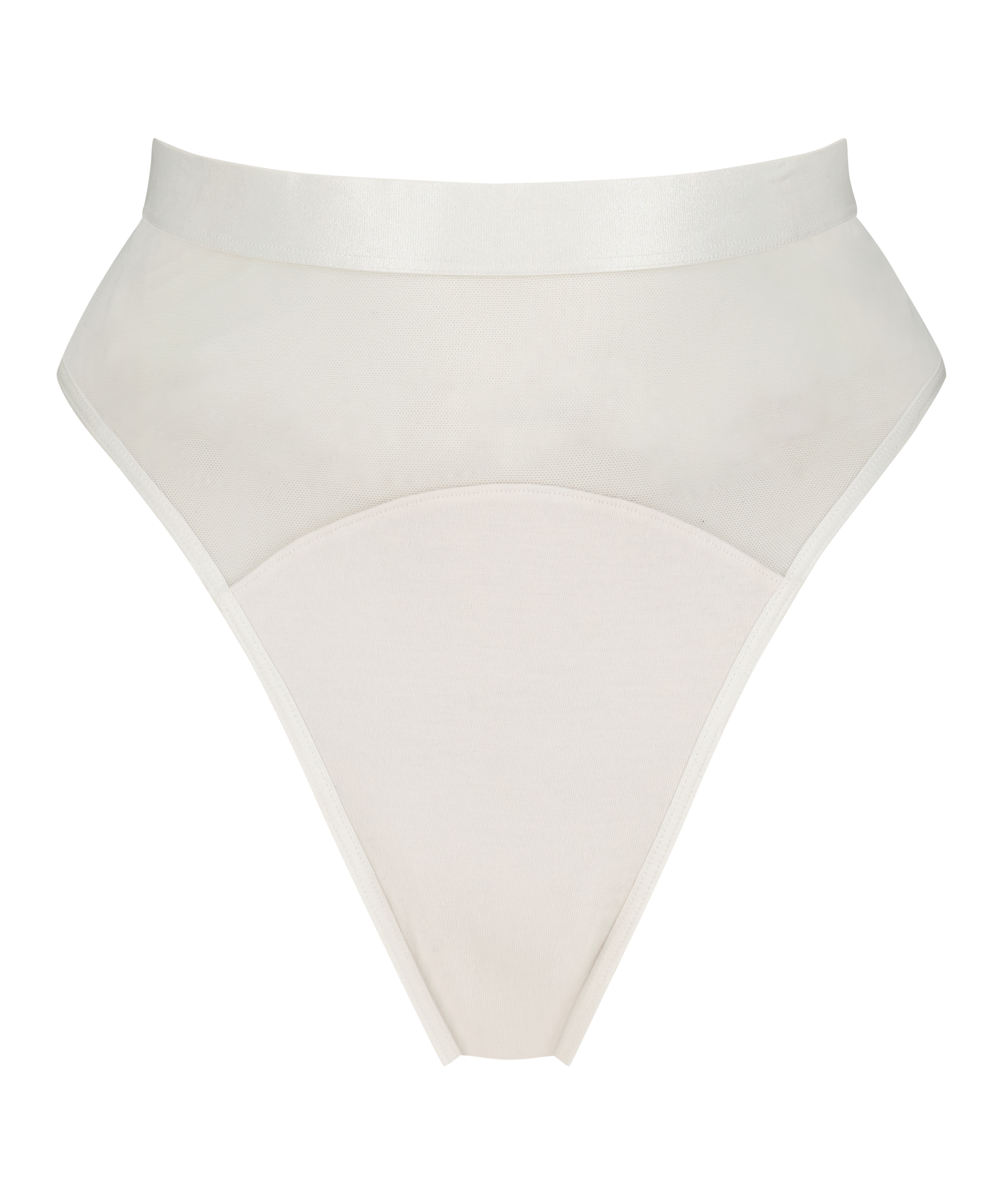 Vibing High-Cut Brazilian, White, main