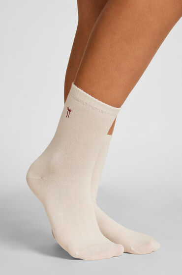 Hunkemöller Modal Crew Socks White