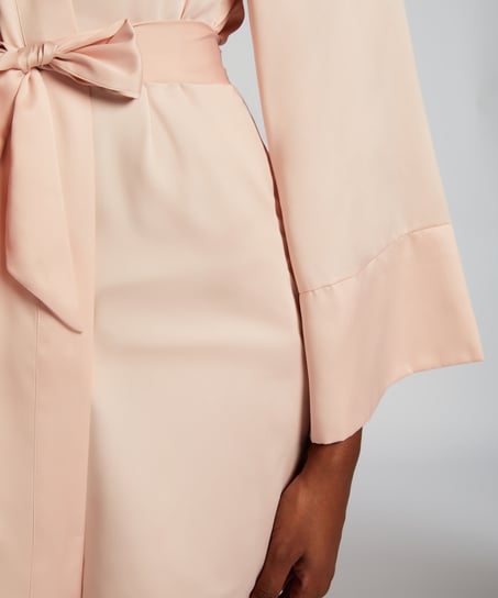 Satin Kimono, Pink