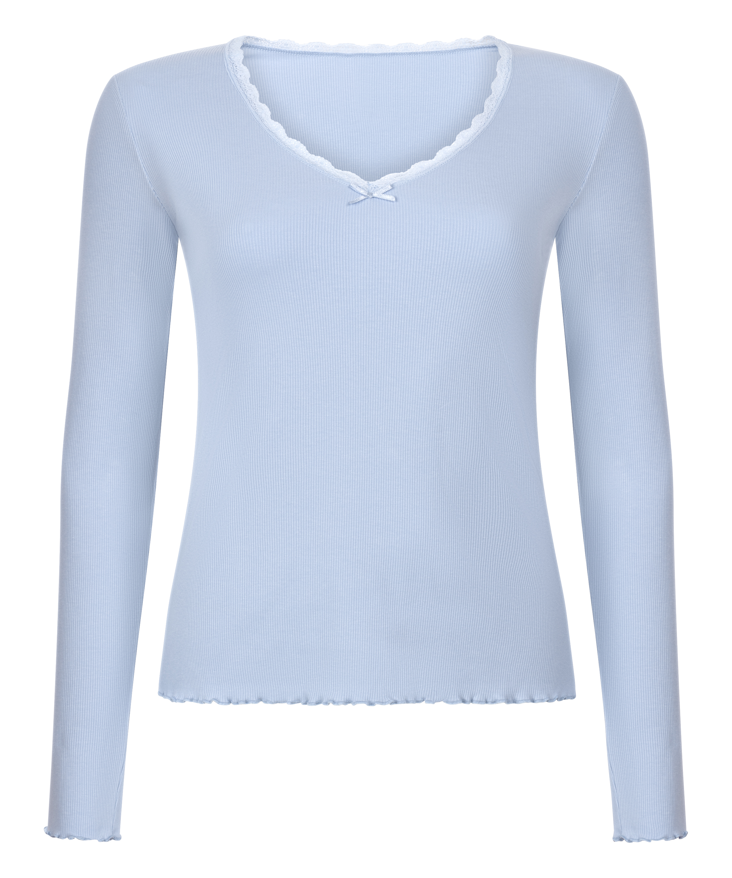 Top Jersey Rib, Blue, main