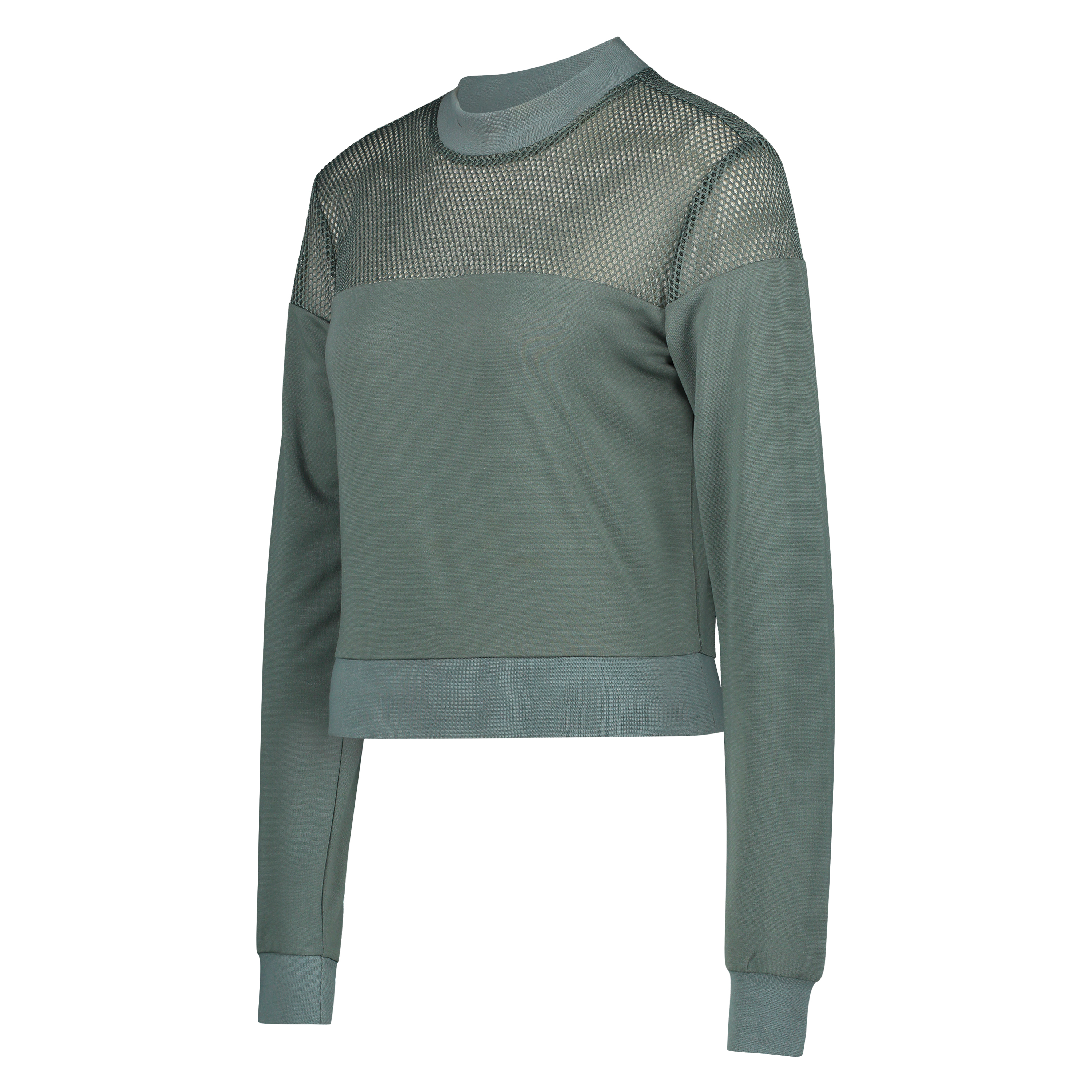 HKMX Mesh Sweater, Green, main