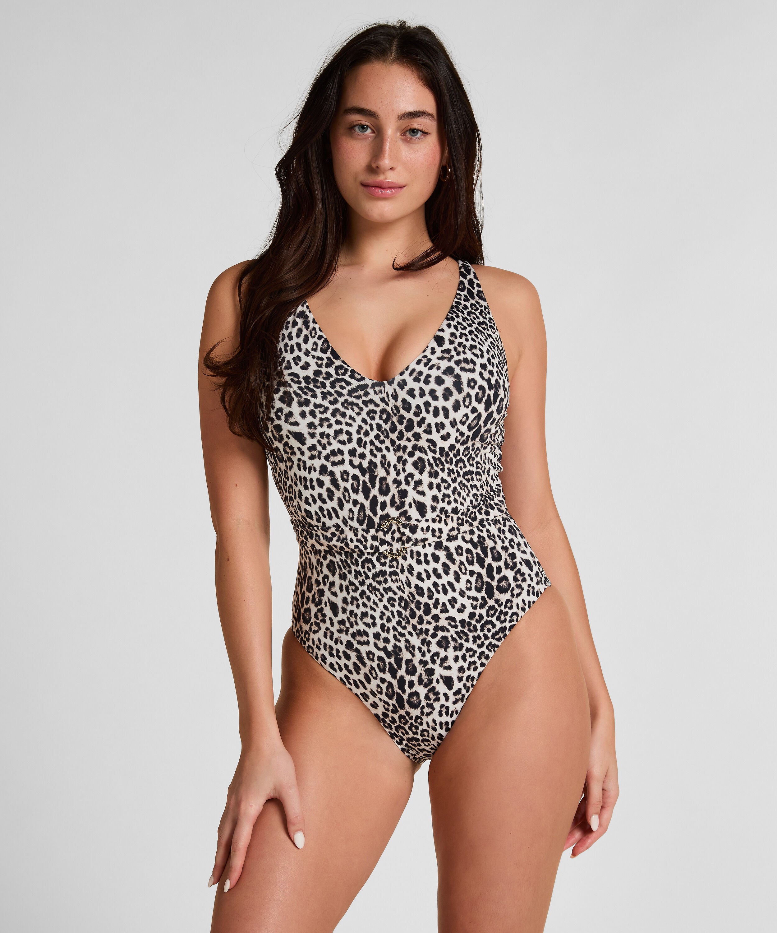 Bathingsuit Leopard, Black Bathingsuit Leopard, Black