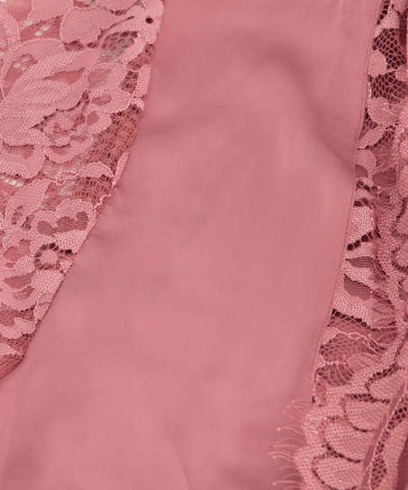 All-Over Lace Kimono, Pink