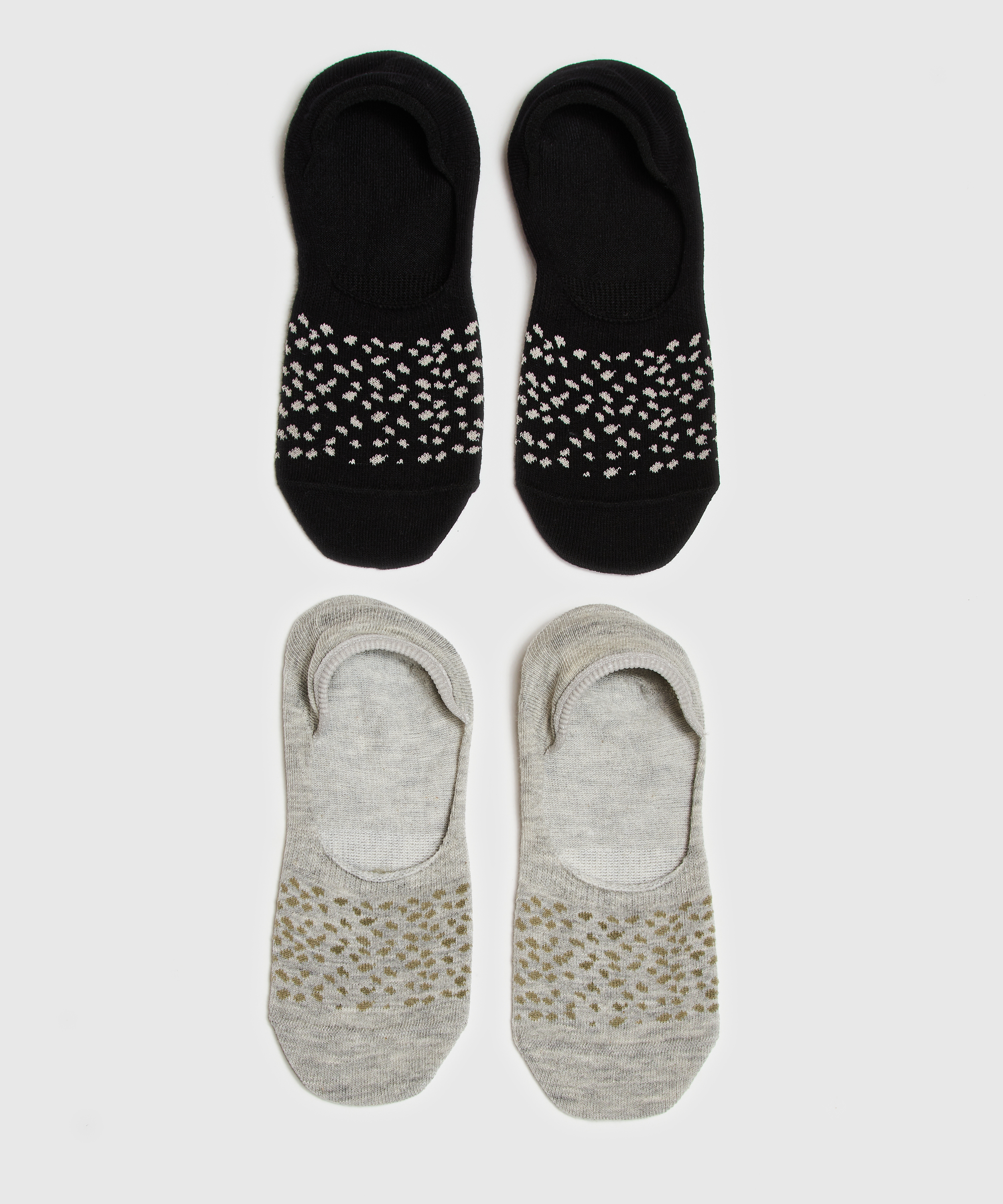 2 Pairs Of Socks, Black, main