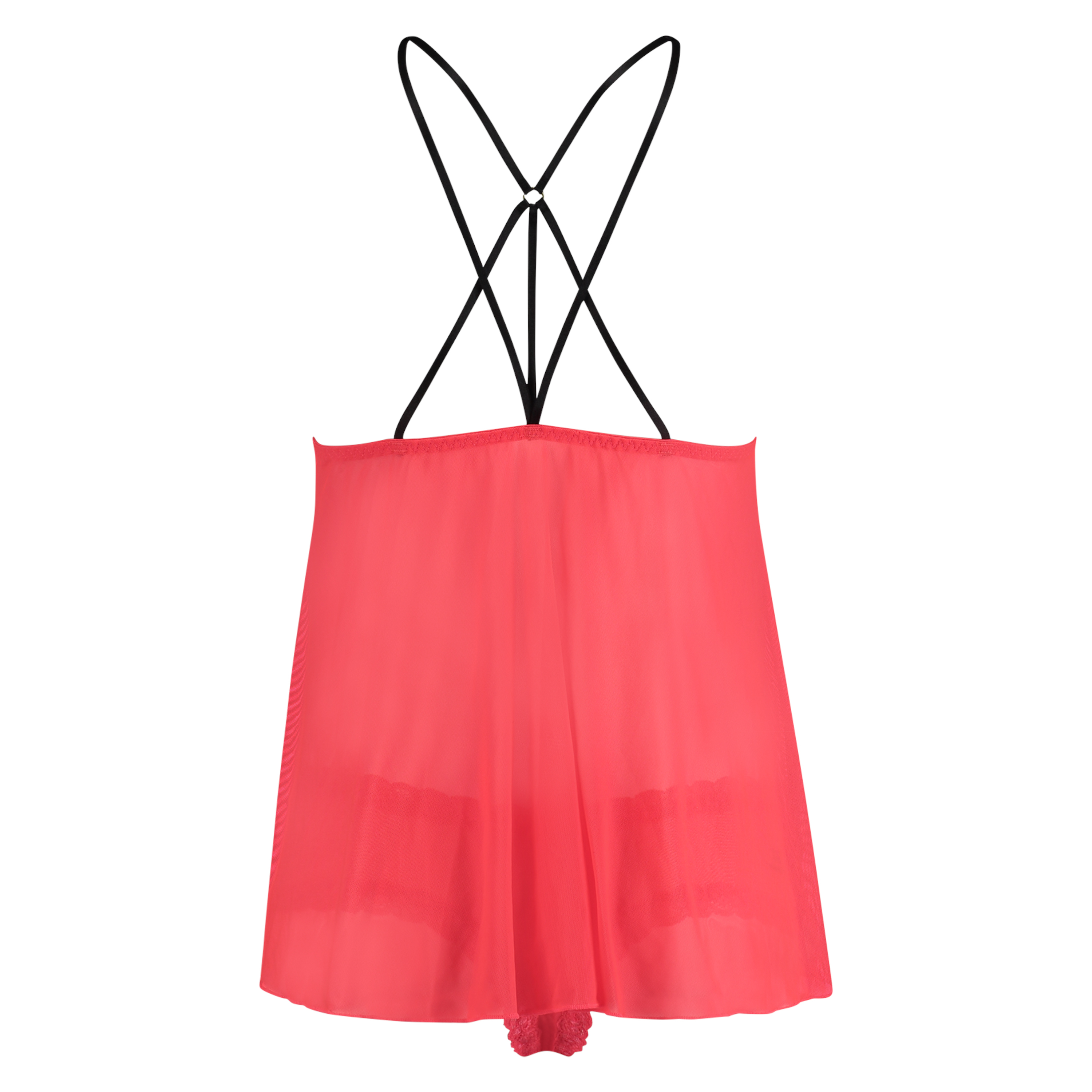 Naomi Heartflock Cami Set, Red, main