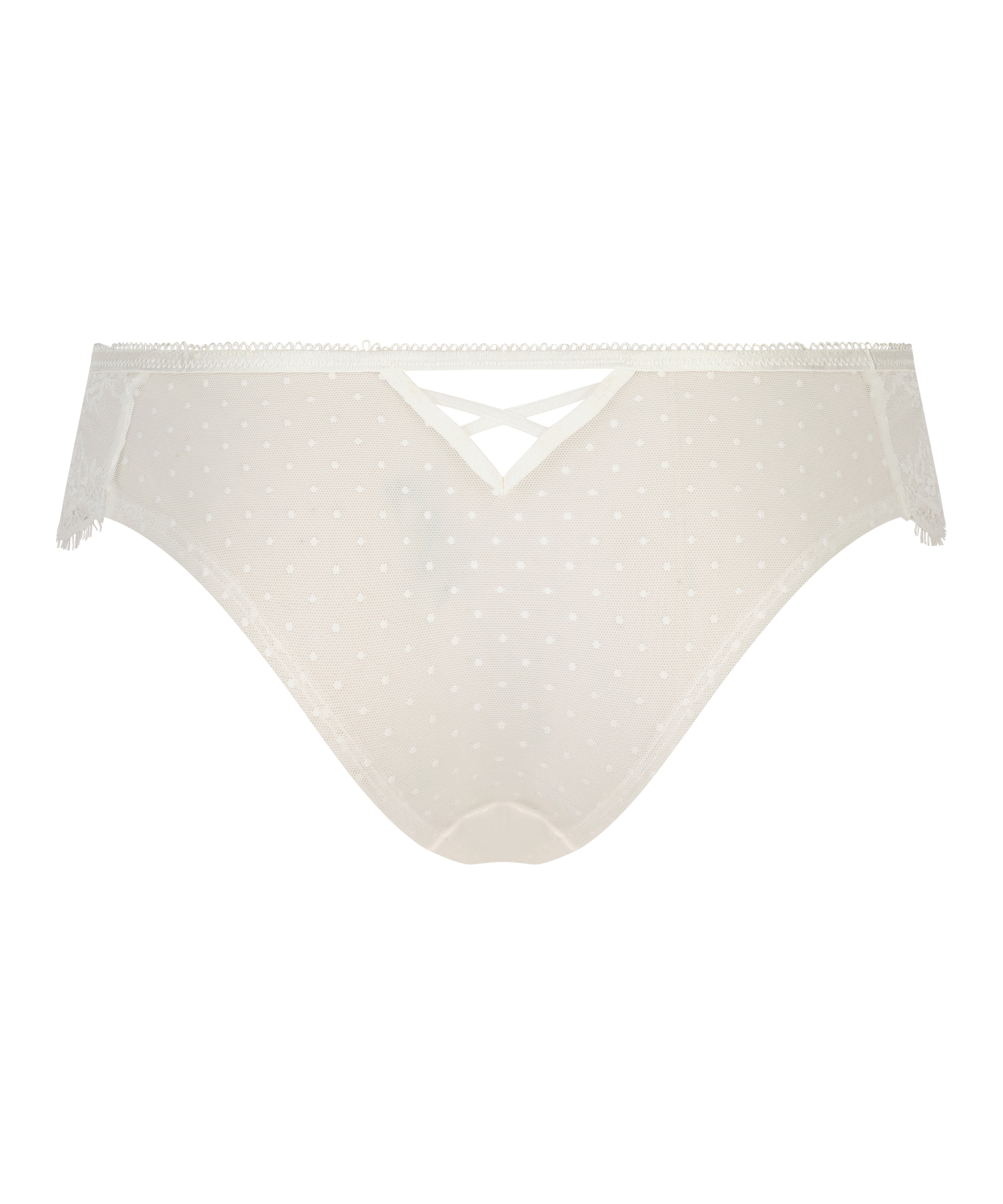 Jolie Brazilian Knickers, White, main