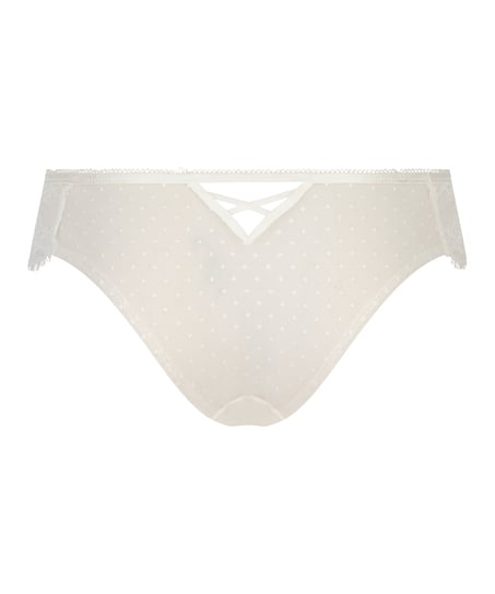 Jolie Brazilian Knickers, White