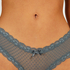 Mesh V-shaped Brazilian 3-pack, Blue