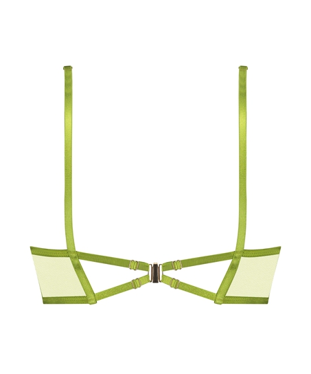 Billie Non-Padded Longline Underwired Bra, Green