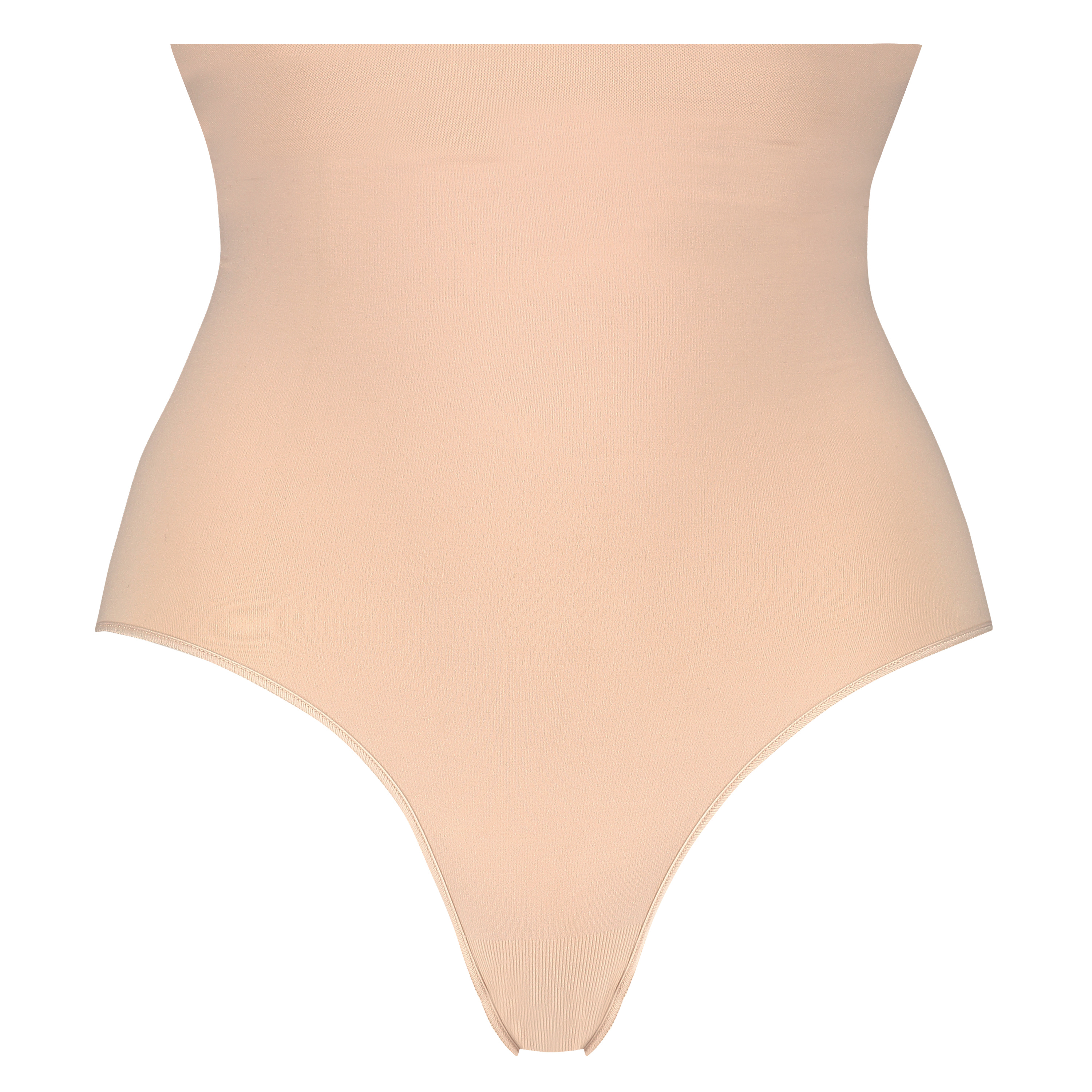 Firming high waisted brief - Level 2, Beige, main