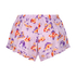 Satin pyjama shorts, Purple