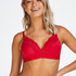 Sophie Padded Non-wired Bra, Red