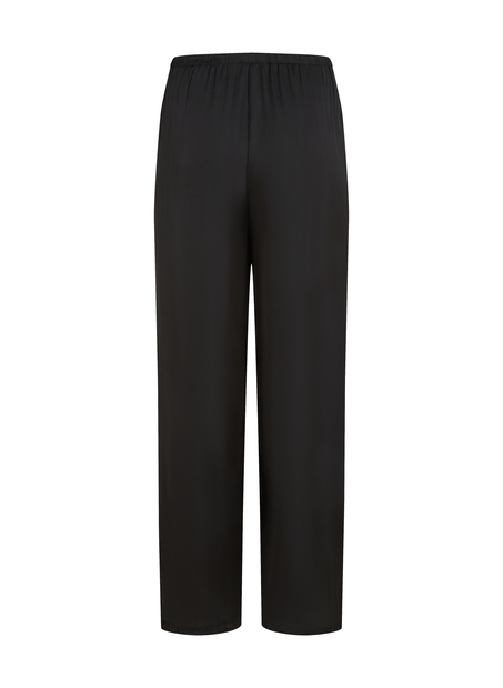 Beach Satin Pant, Black