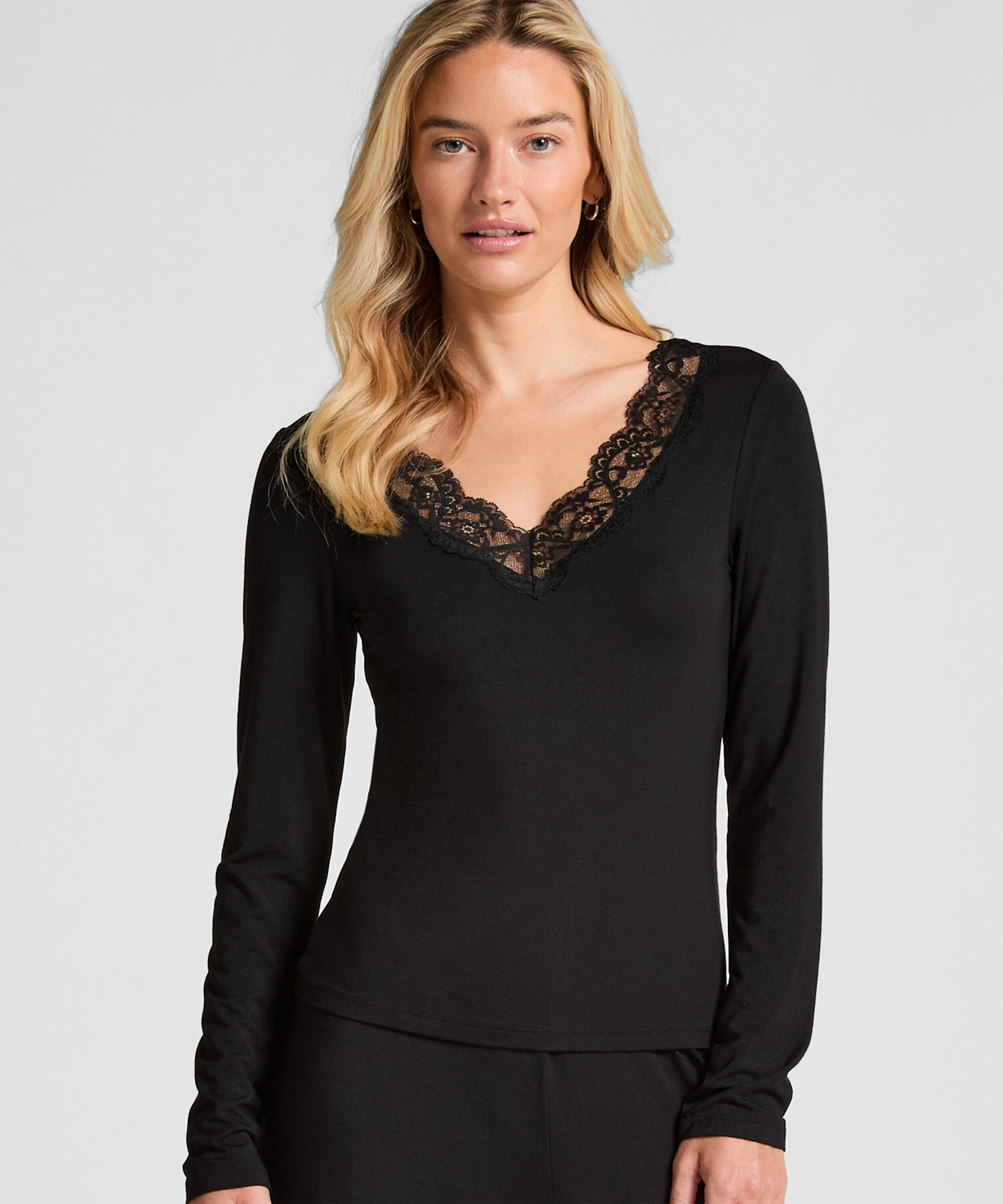 Pyjama Set, Black Pyjama Set, Black