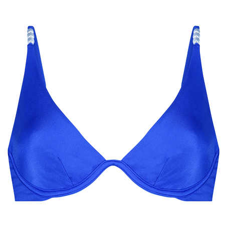 Monaco Non-Padded Underwired Bikini Top Vivian Hoorn, Blue