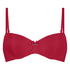 Demi Padded Underwired Bra, Red
