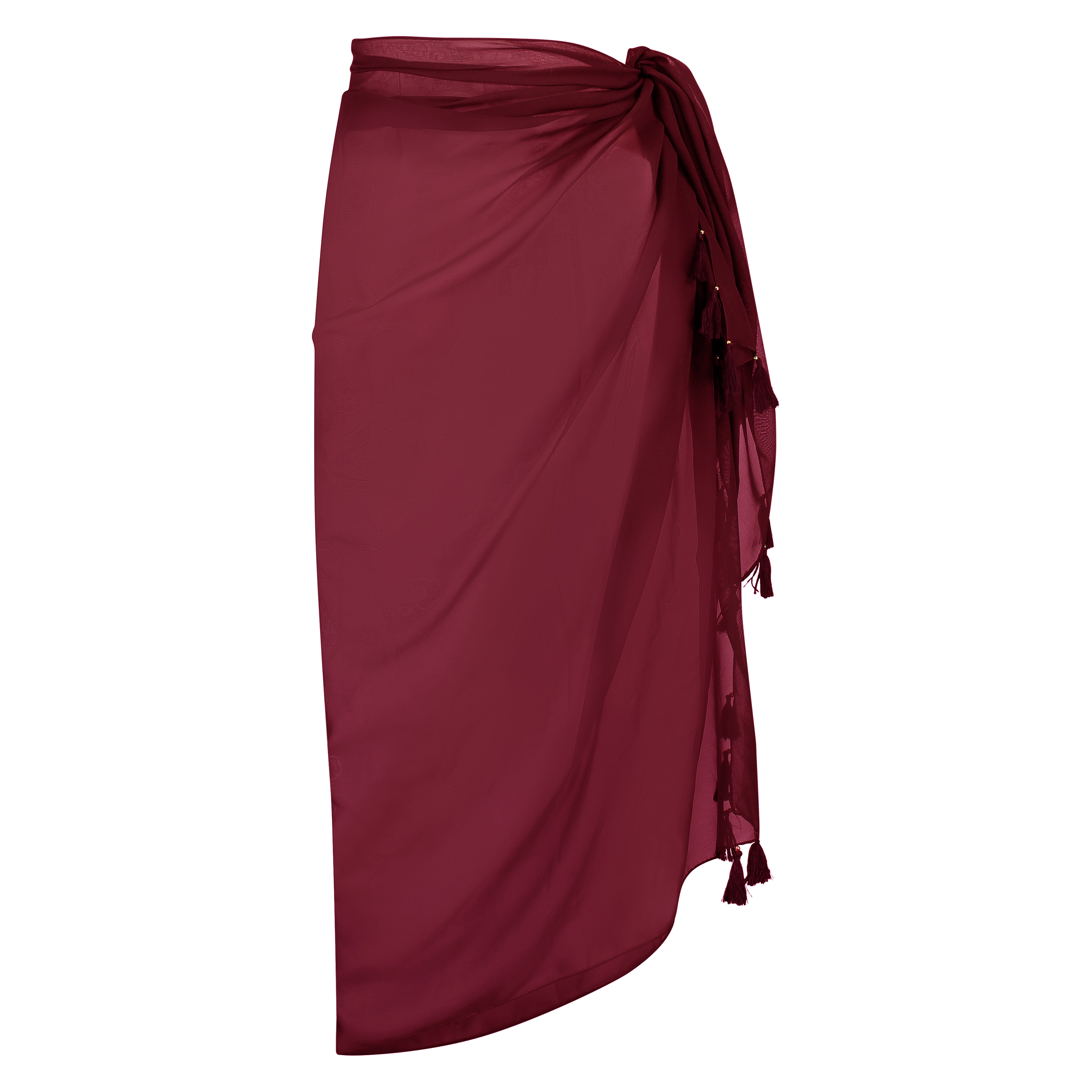 Chiffon Pareo, Red, main