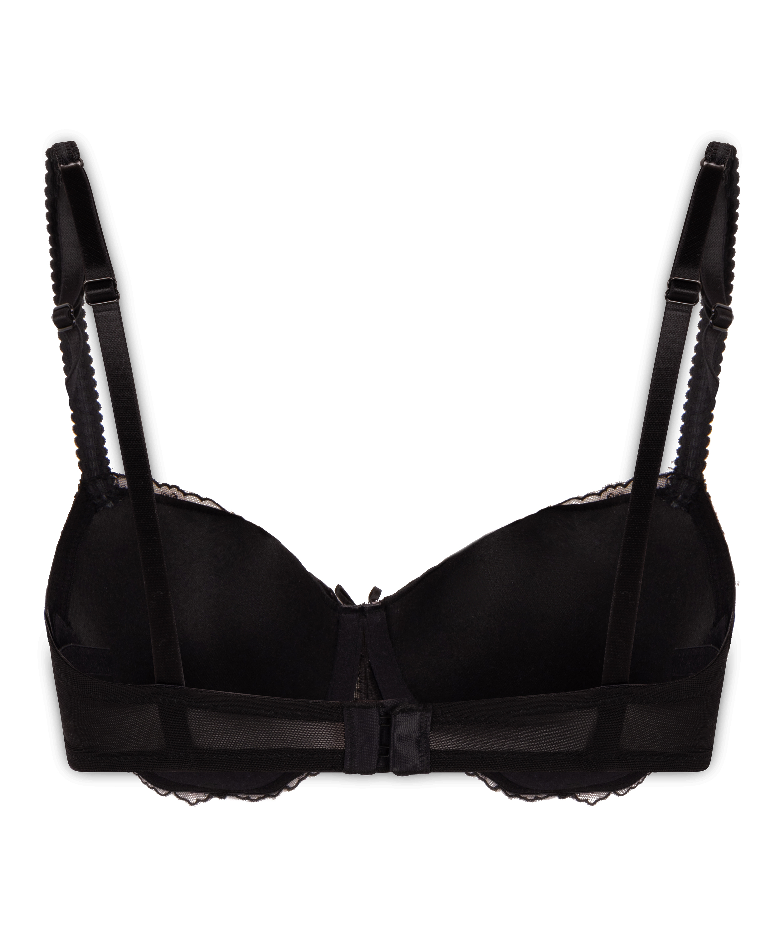 Chloe Padded Underwired Bra, Black, main