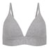Cotton Bralette, Grey