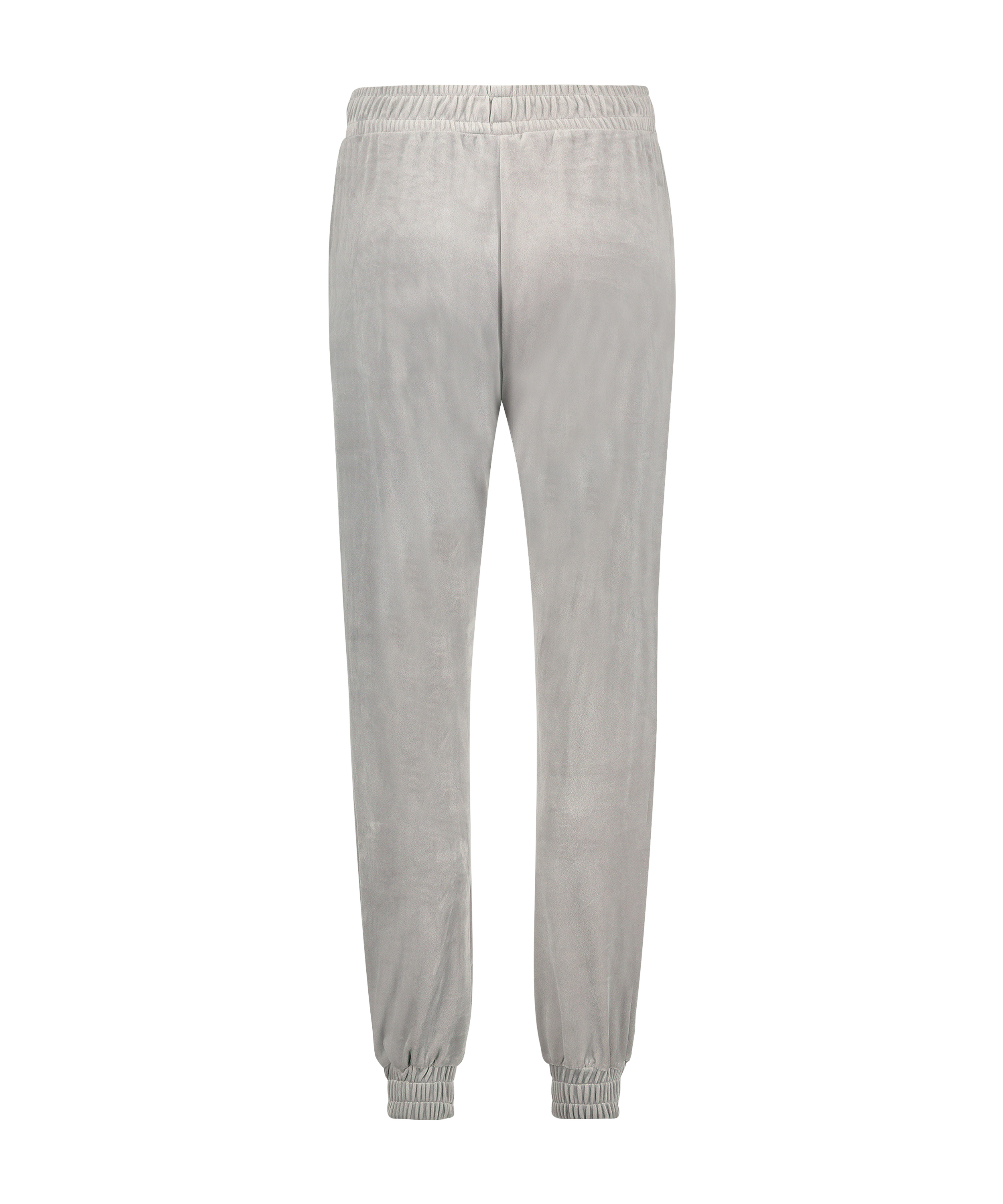 Tall Velours Jogging Bottoms, Grey, main