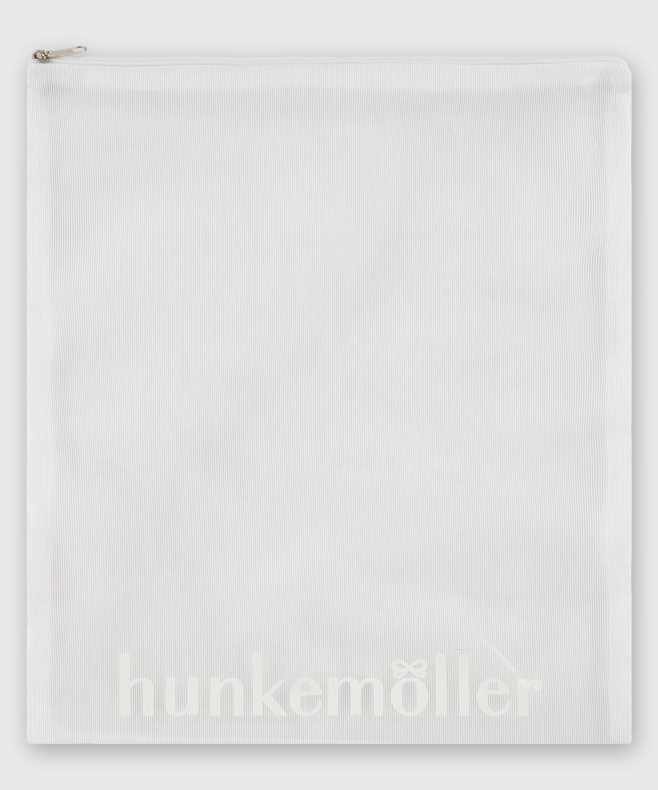 Hosiery bag zipper, White, main