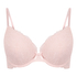 Teddy Padded Underwired Push-Up Bra, Pink
