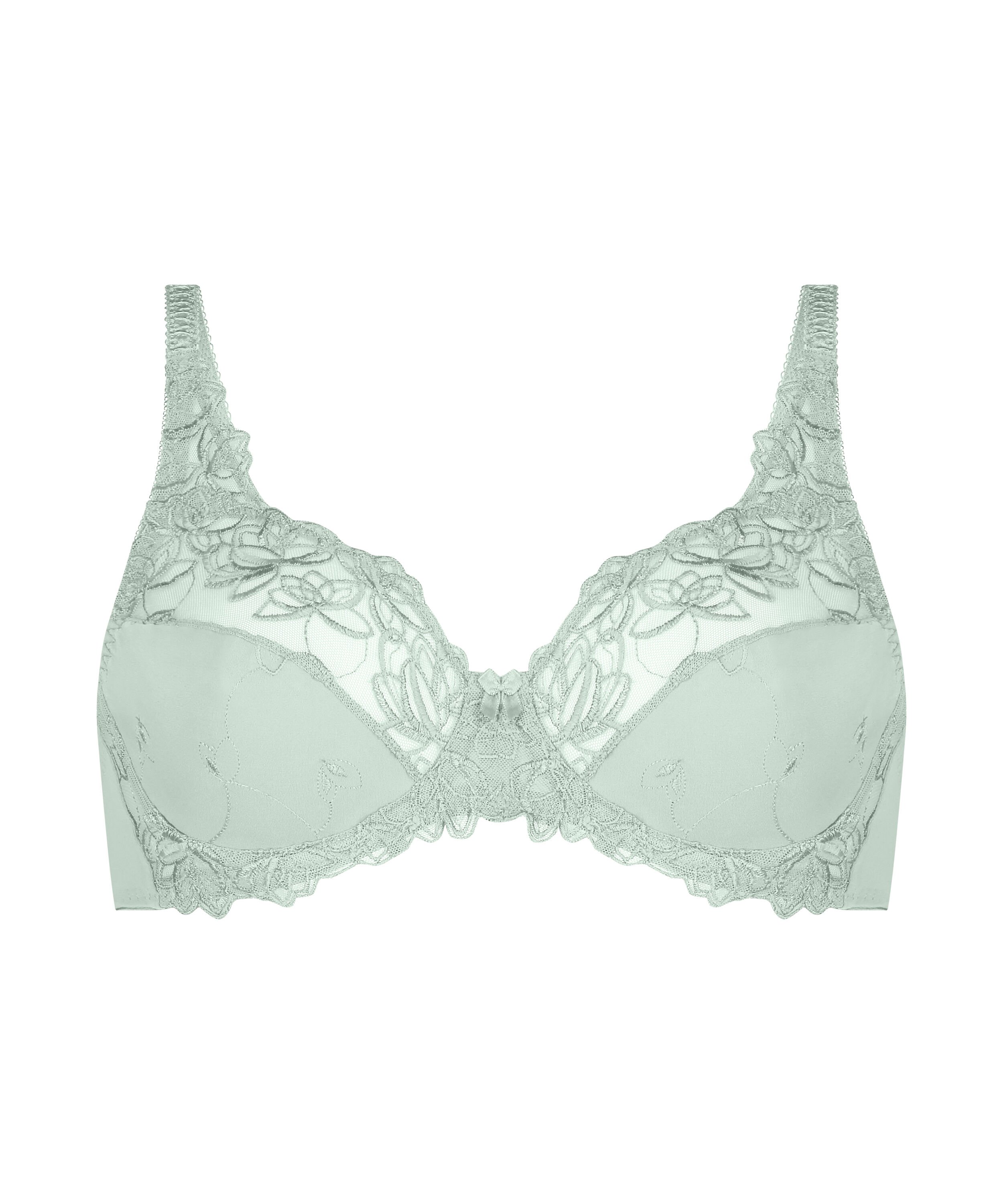Diva Non-Padded Underwired Bra, Green
