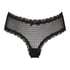 V-shape Mesh Brazilian, Black
