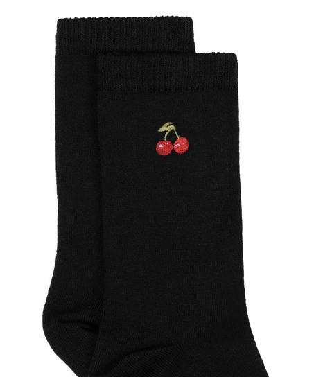 Modal Crew Socks, Black