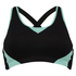 The Athlete sports bra Level 2, Black
