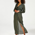 Flowing beach dress, Green