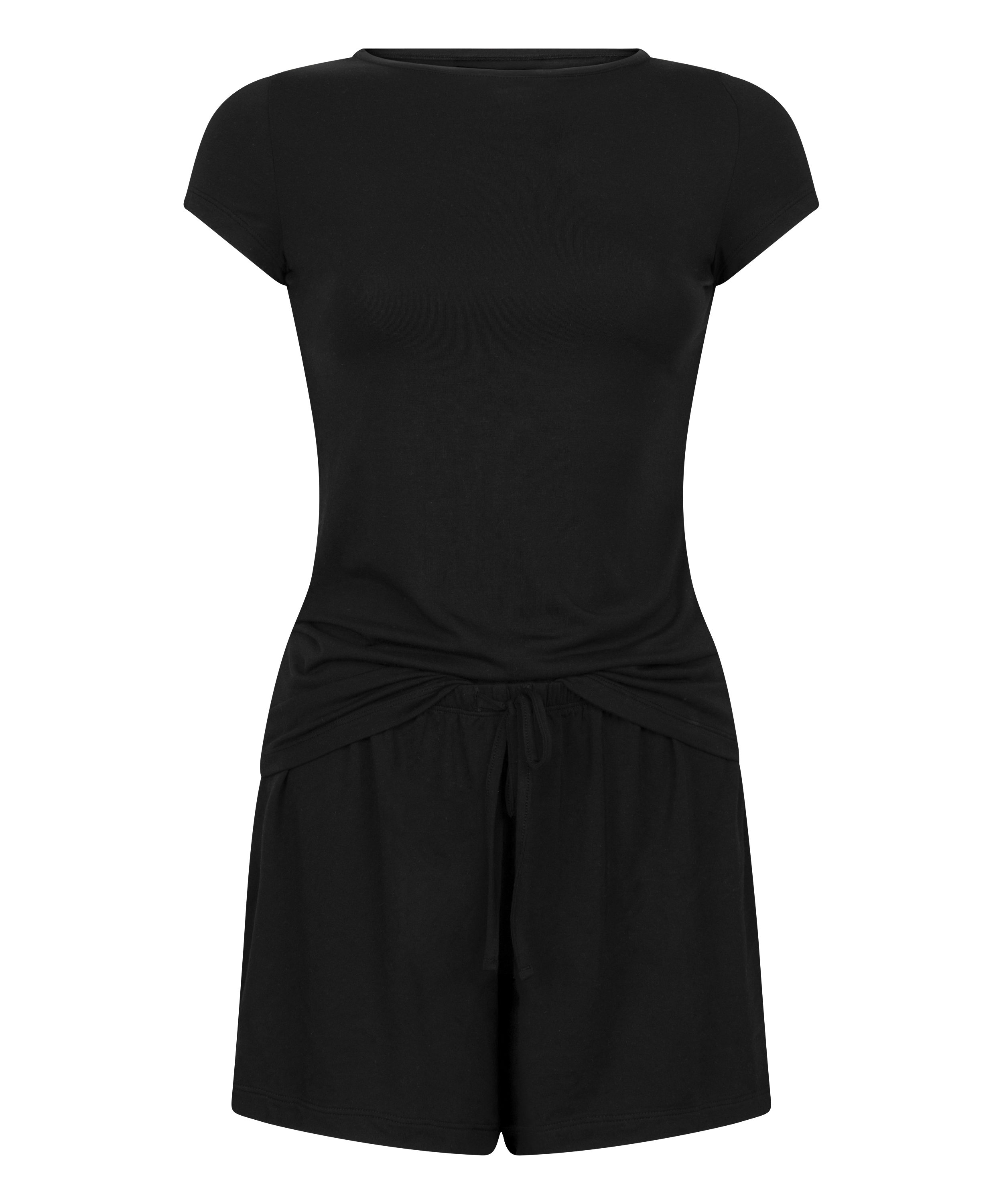 Pyjama Set Jersey, Black, main