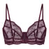 Isabelle Non-Padded Underwired Bra, Purple