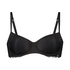 Angie Padded Underwired Bra, One & Only, Black