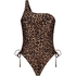 Animal swimsuit HKM x NA-KD, Brown