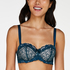 Latrice Padded Strapless Underwired Bra, Blue