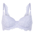 Daisy Padded Underwired Bra, Purple