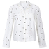 Jacquard Jacket Longsleeve, White