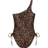 Animal swimsuit HKM x NA-KD, Brown