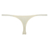 Thong Embroidered, White