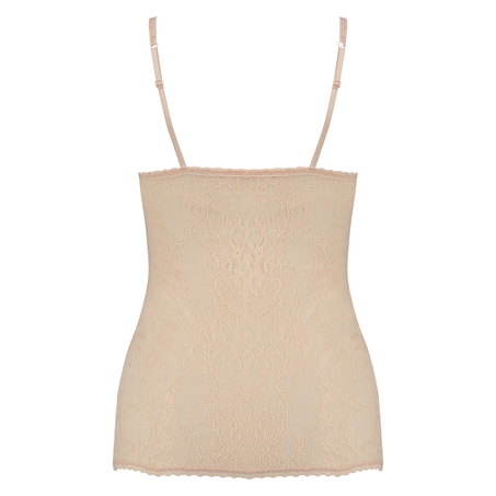 Tank top Lace, Beige