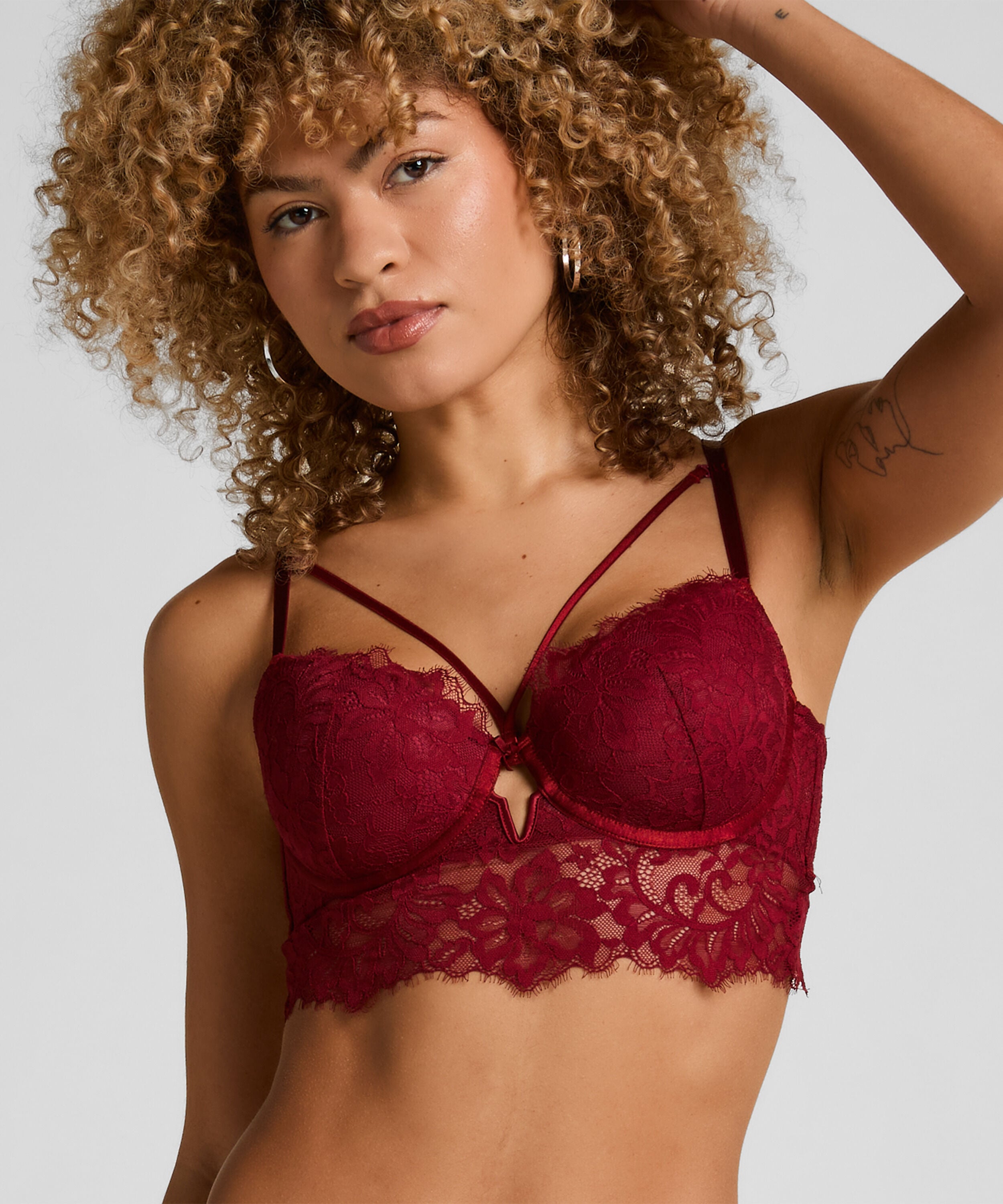 Isabella Padded Underwired Longline Bra