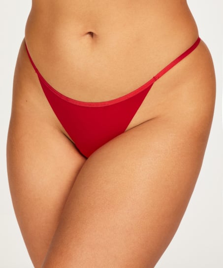 Seamless thong, Red