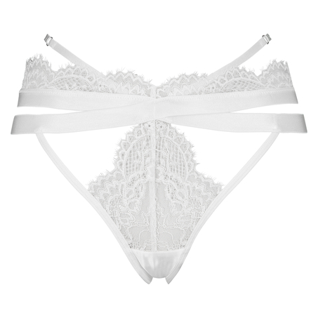 Chasity thong, White