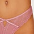 Wies High Leg Thong, Pink
