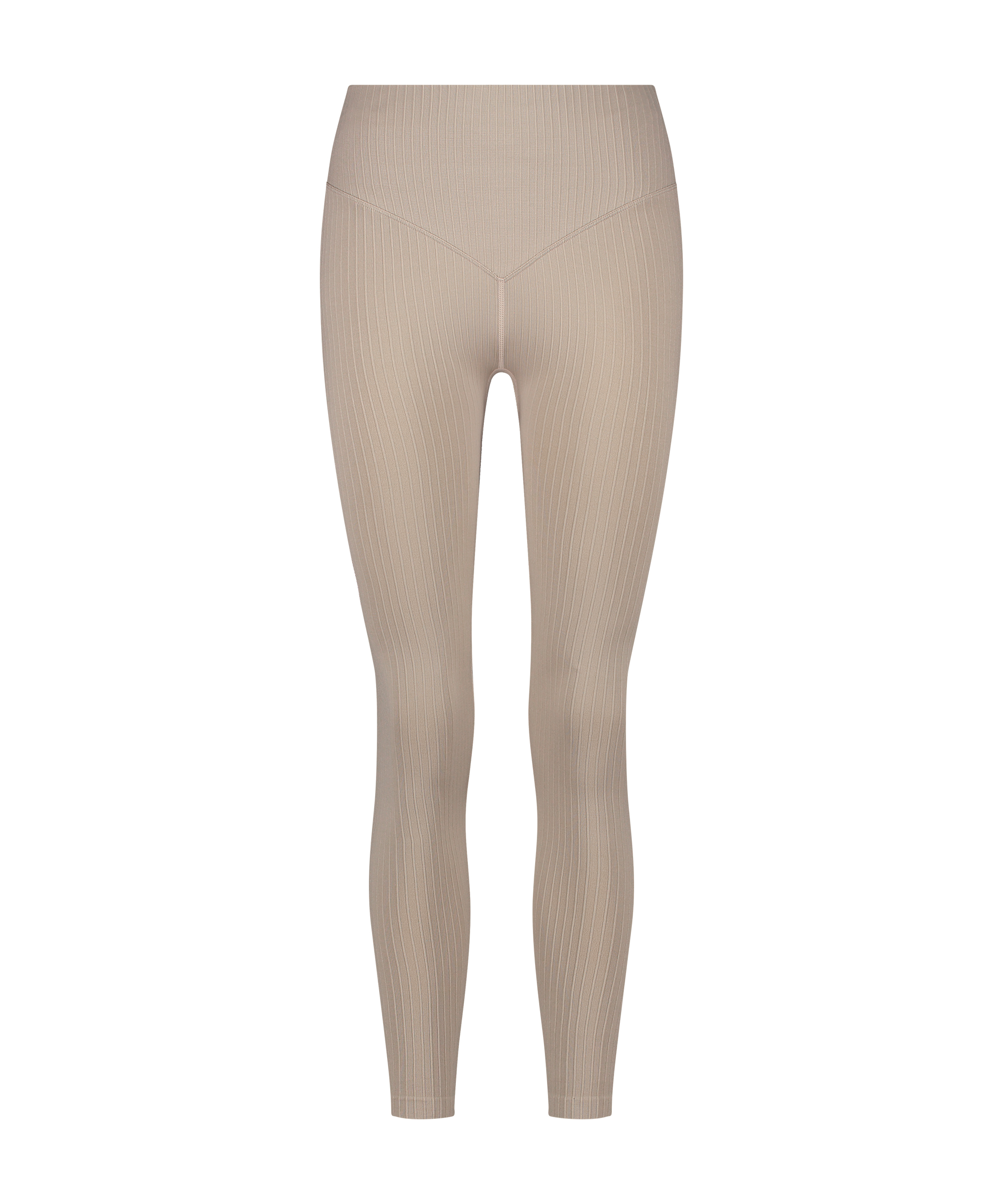 HKMX High waisted seamless sport legging, Beige, main