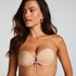 Adhesive Push-Up Bra, Beige