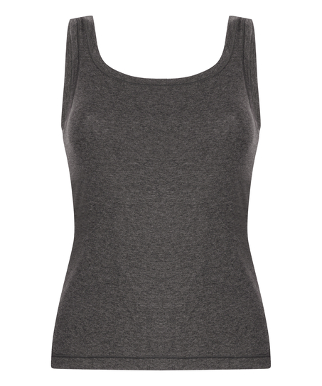 Singlet Tanktop Soft Cotton, Grey