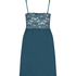 Nora Lace Slip Dress, Blue