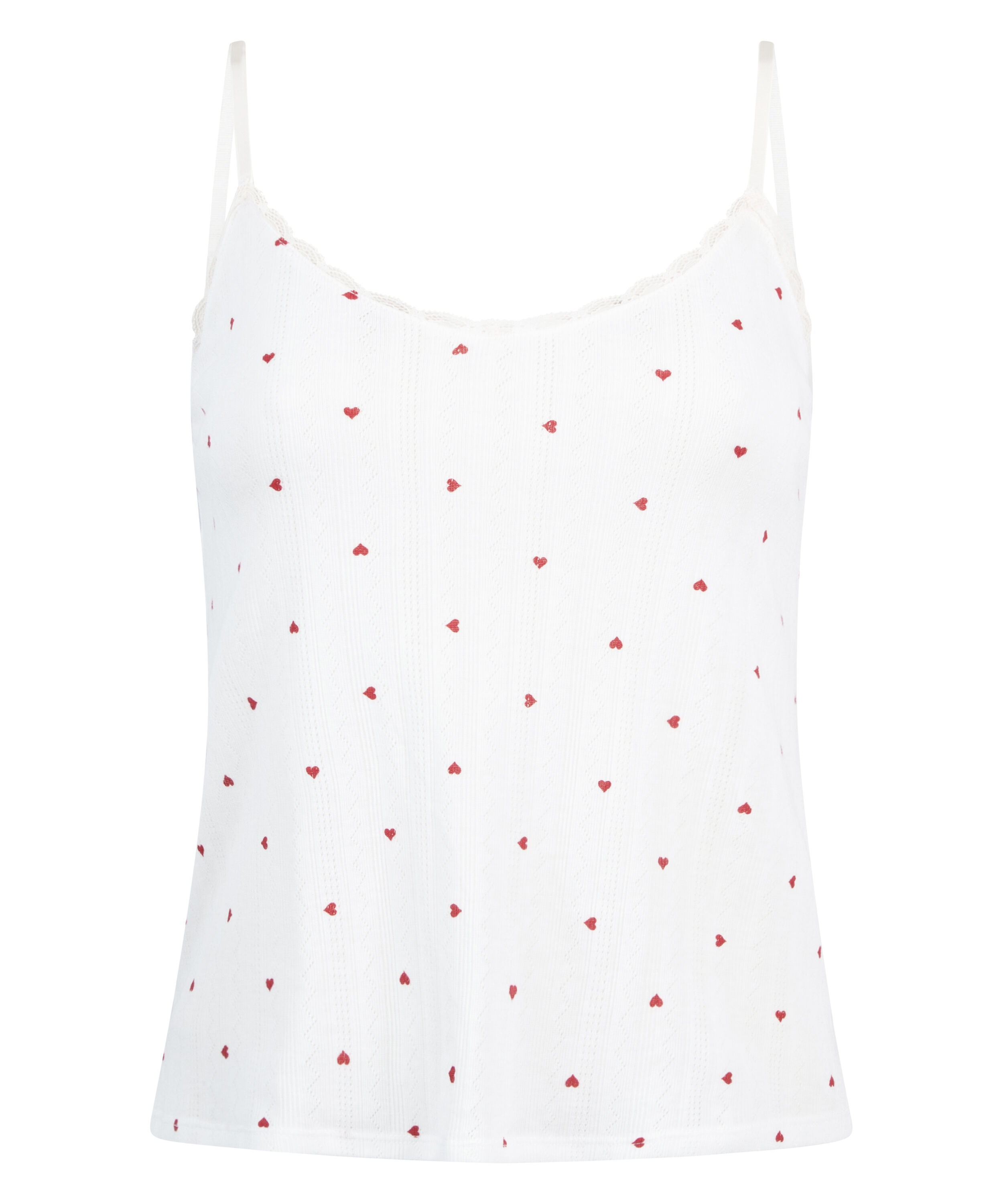 Cami lace top, White